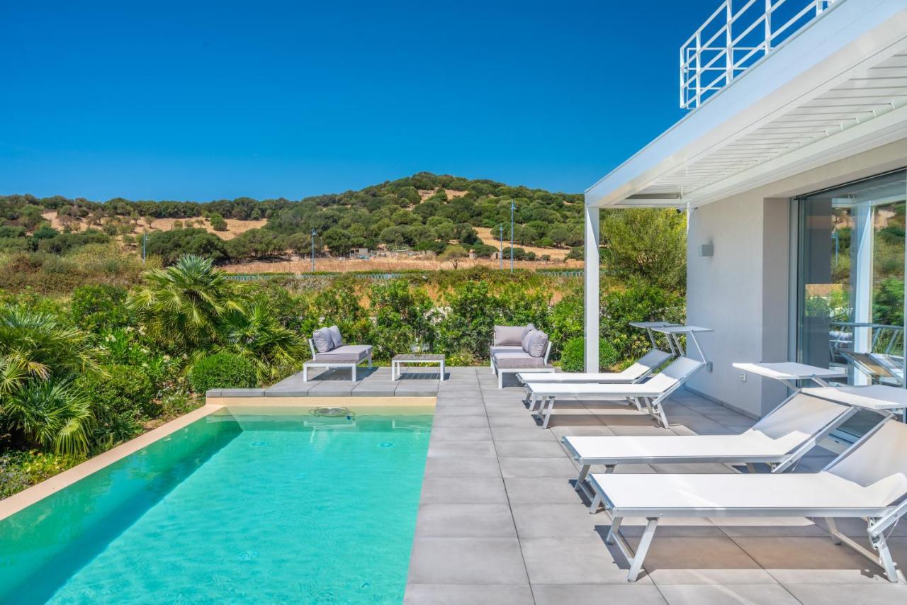 Villa Kosmos - Piscina E Giardino - Villaซิมิอุส ภายนอก รูปภาพ